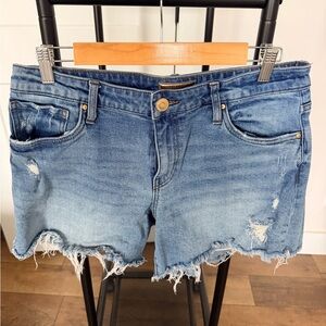 Kut from the Kloth Women's Distressed Denim Shorts - Jane Long Short